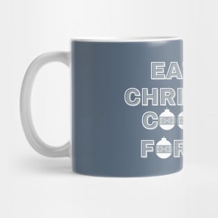 Eating Christmas Cookies For Two Mug